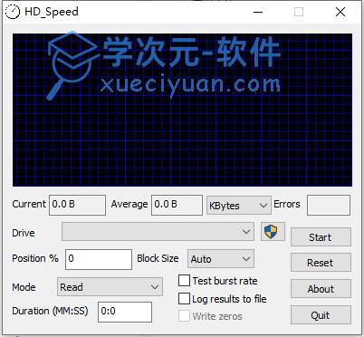 hd speed(硬盘传输速率分析工具)下载